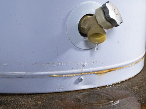 Leaking Water Heater in need of Water Heater Replacement in Bellevue, WA